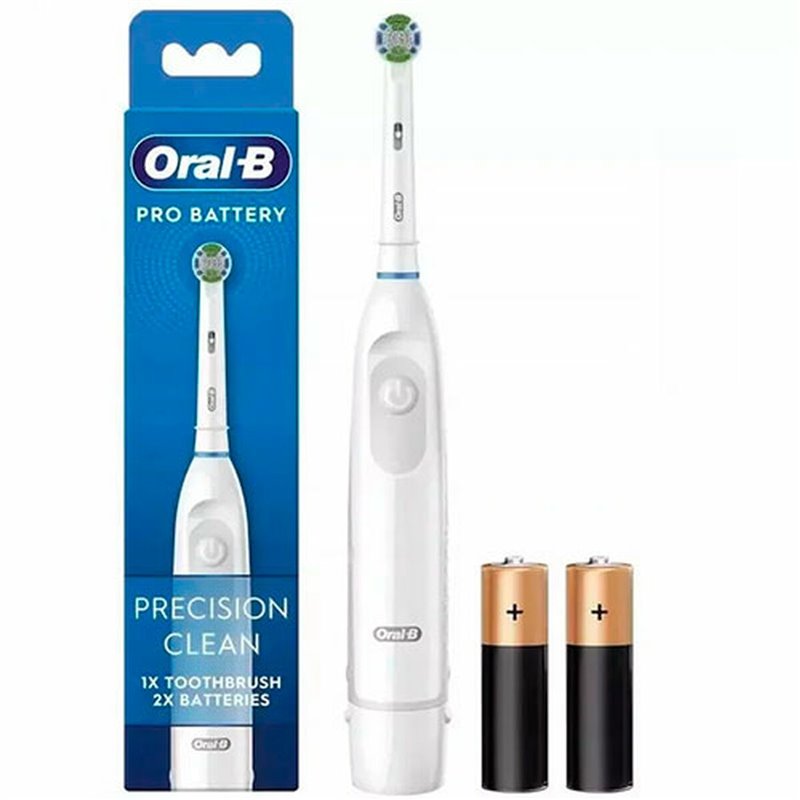 Oral-B Pro Battery Adulte Blanc