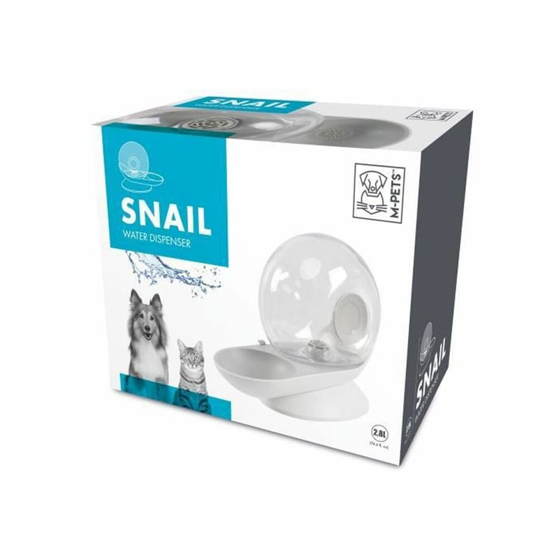 Image secondaire de Fontaine à boire MPETS Snail Blanc 2,8 L