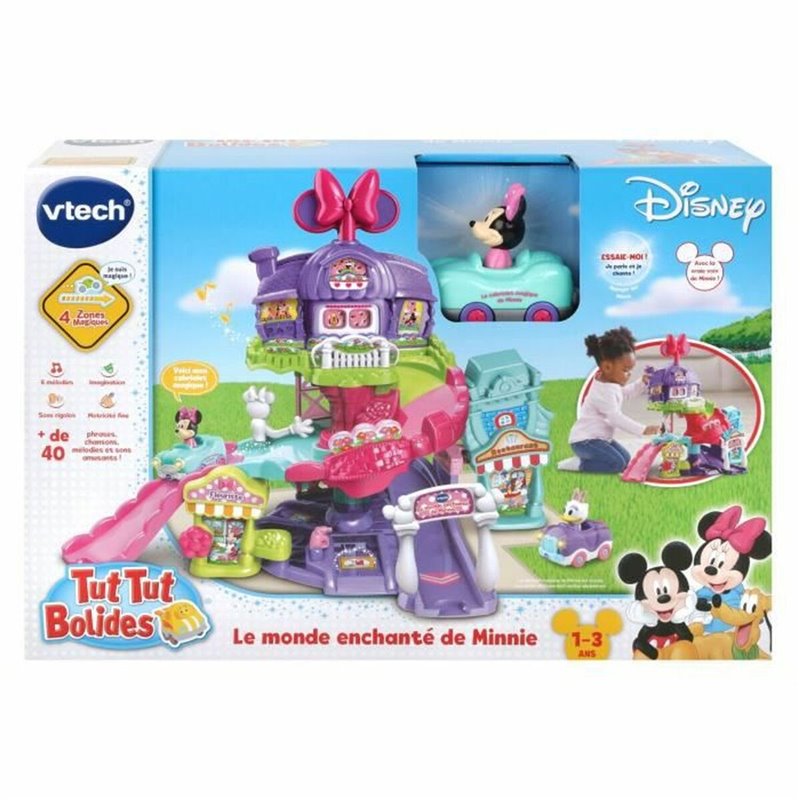 Vtech Tut Tut Bolides Le Monde Enchanté De Minnie (+ Cabriolet Magique De Minnie)