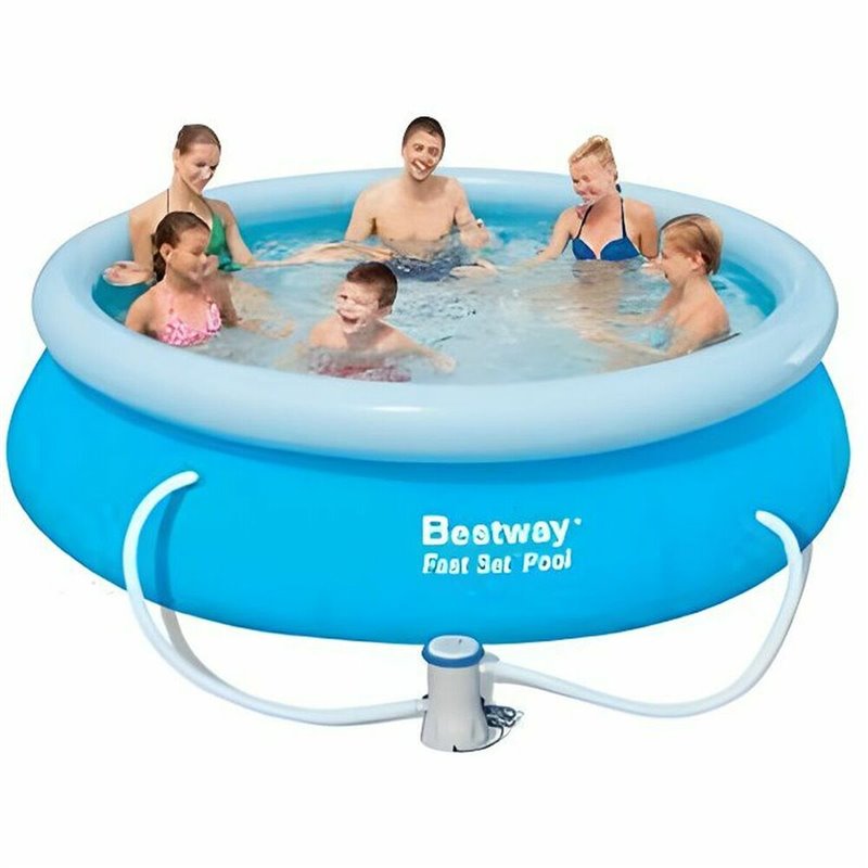 Bestway Fast Set Piscine autoportante Pool, set avec pompe 3.05m x 76cm