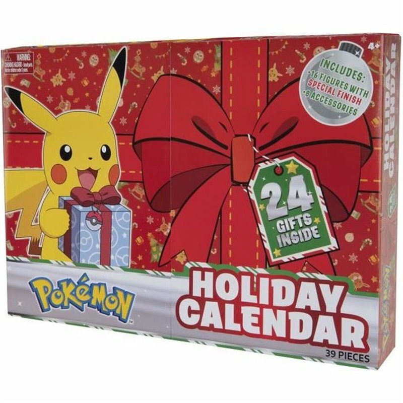 Calendrier de lAvent Bandai Pokémon 39 Pièces