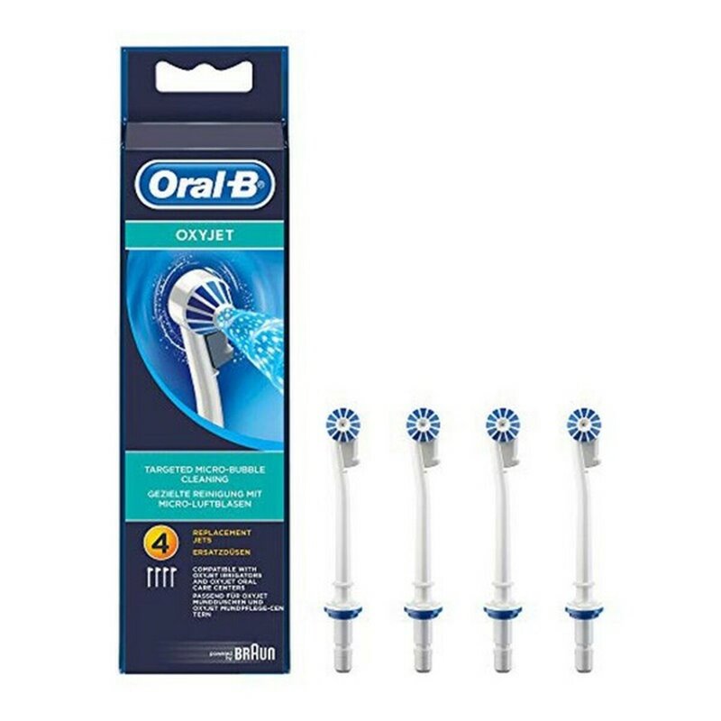 Oral-B OxyJet 80298118 tête de brosses 1 pièce(s) Noir, Bleu