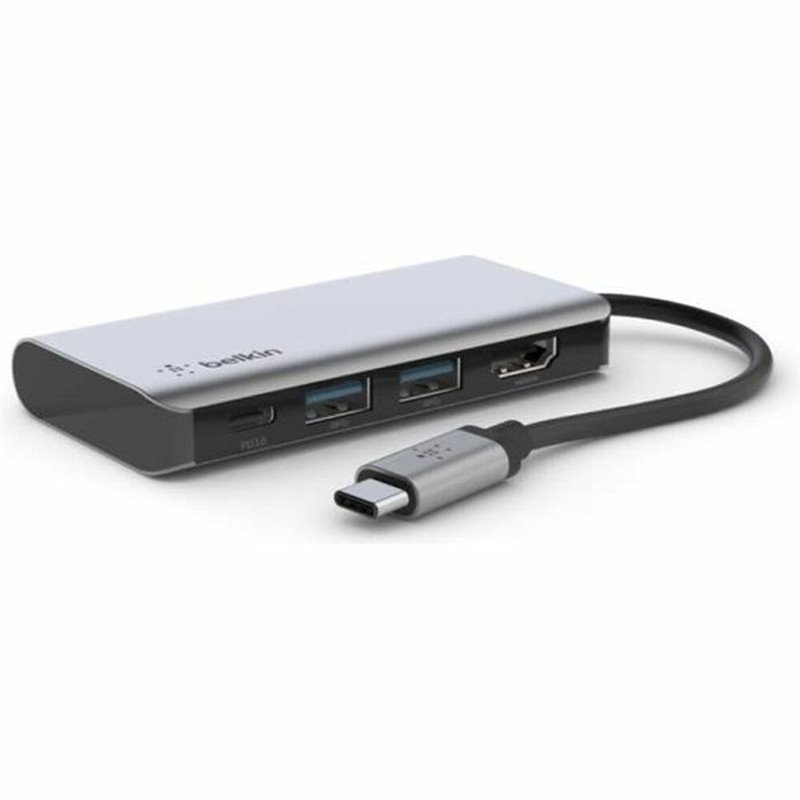 Belkin AVC006btSGY USB 3.2 Gen 1 (3.1 Gen 1) Type-C Argent