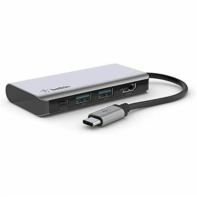 Image secondaire de Belkin AVC006btSGY USB 3.2 Gen 1 (3.1 Gen 1) Type-C Argent