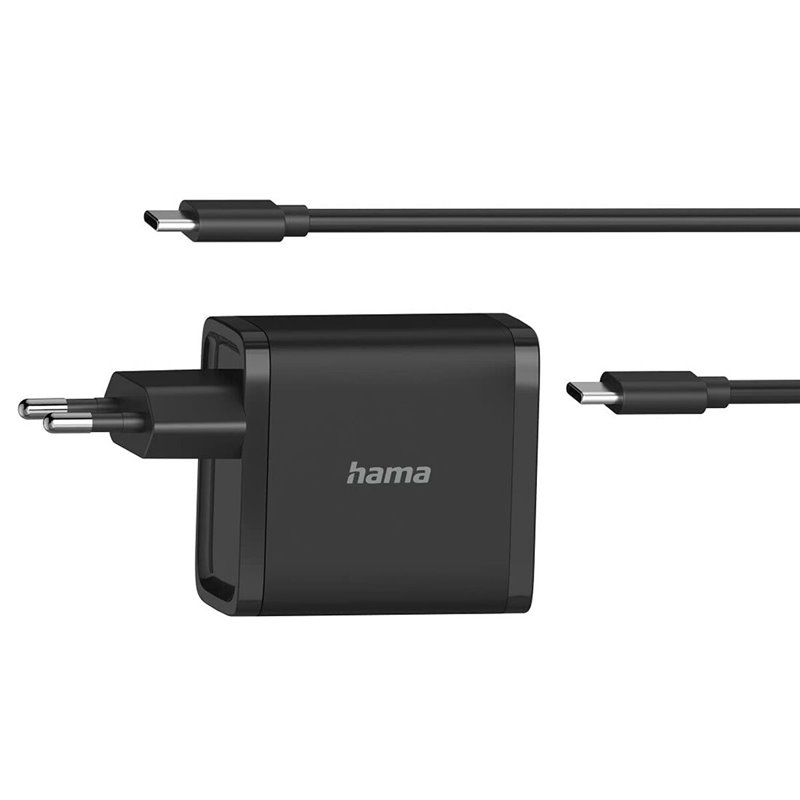 Hama 200005 Ordinateur portable Noir Secteur Intérieure