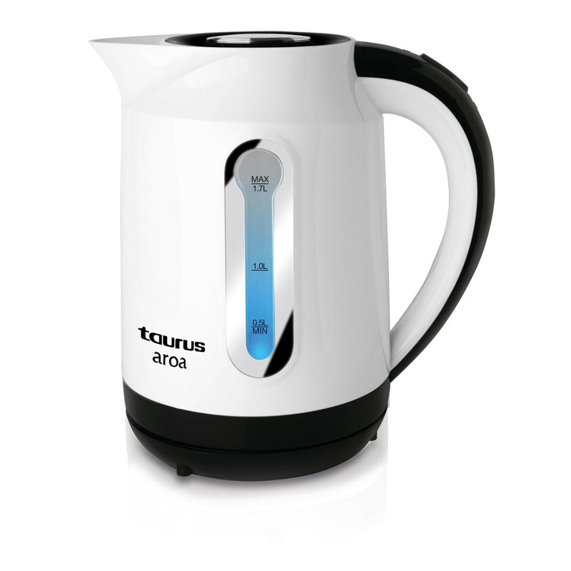 Bouilloire Taurus Aroa Blanc 2200 W 1,7 L Acier inoxydable