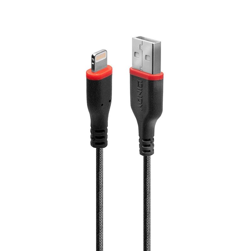 Lindy 31292 câble Lightning 2 m Noir