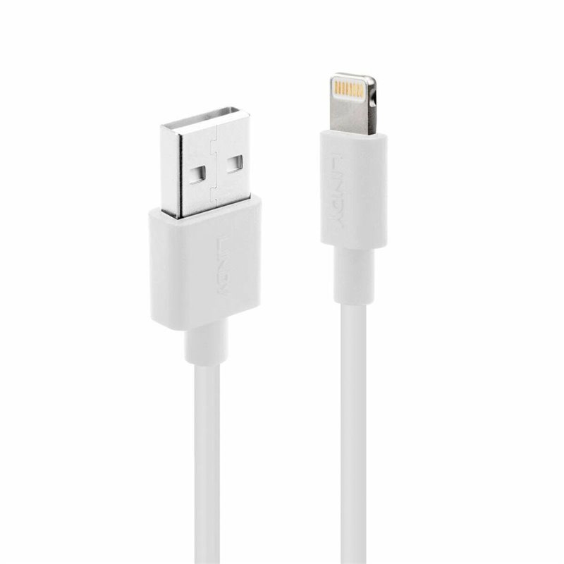 Lindy 31326 câble Lightning 1 m Blanc