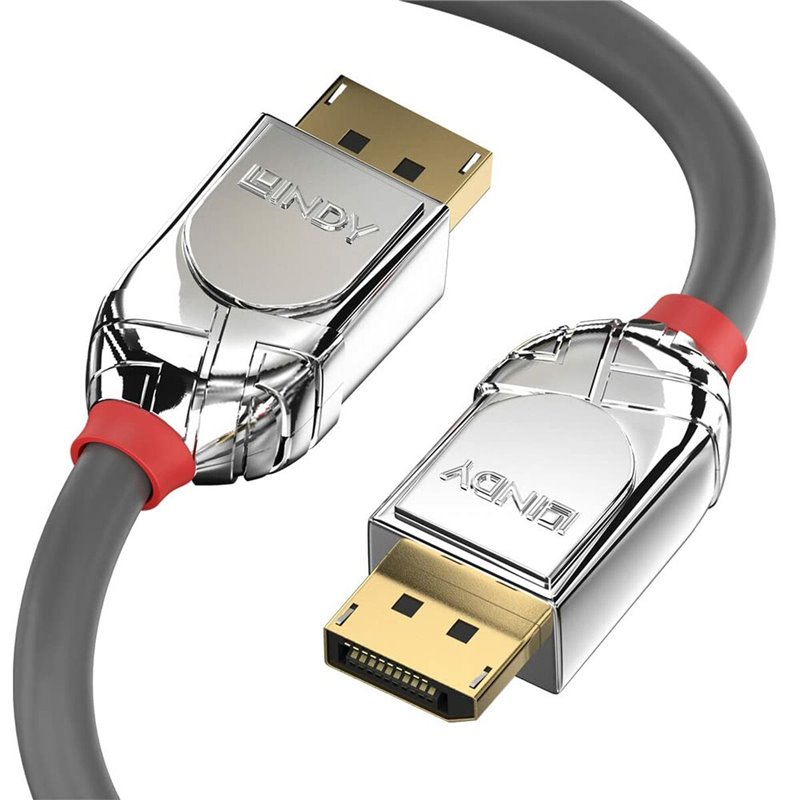 Lindy 36304 câble DisplayPort 5 m Gris