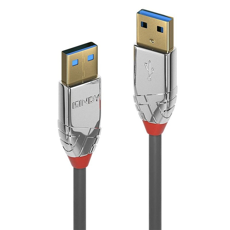 Lindy 36628 câble USB 3 m USB 3.2 Gen 1 (3.1 Gen 1) USB A Gris