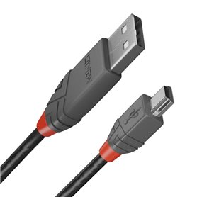 Câble USB 2.0 A vers Mini USB B LINDY 36720 20 cm Noir 12,99 €