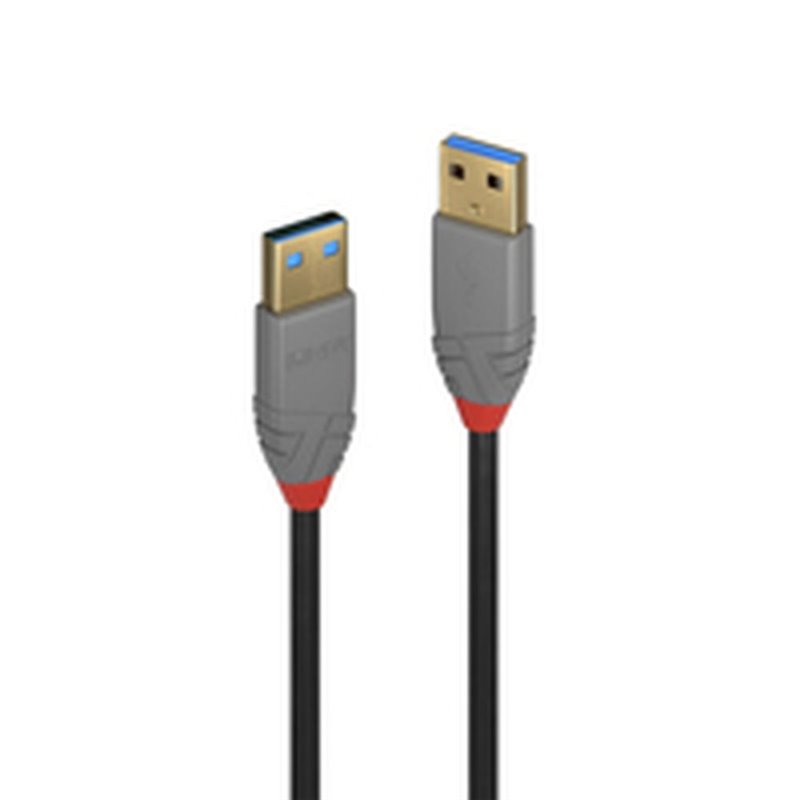 Lindy 36750 câble USB 0,5 m USB 3.2 Gen 1 (3.1 Gen 1) USB A Noir