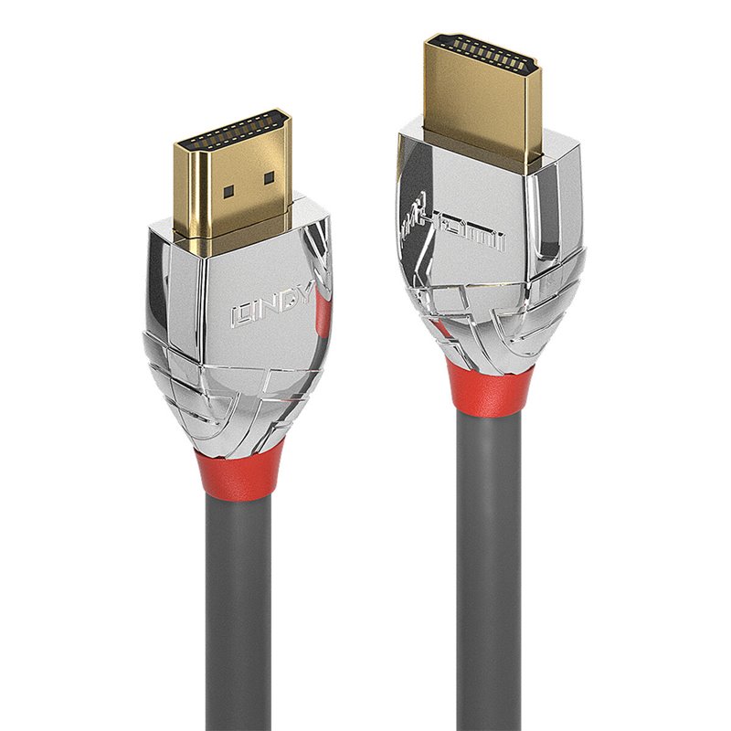 Lindy 37874 câble HDMI 5 m HDMI Type A (Standard) Gris, Argent