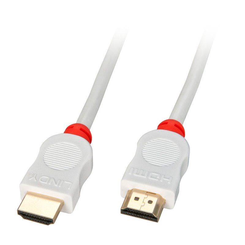 Lindy 41412 câble HDMI 2 m HDMI Type A (Standard) Rouge, Blanc