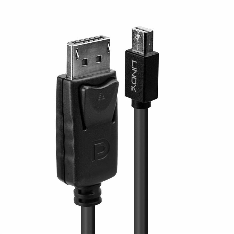 Lindy 41648 câble DisplayPort 5 m Mini DisplayPort Noir