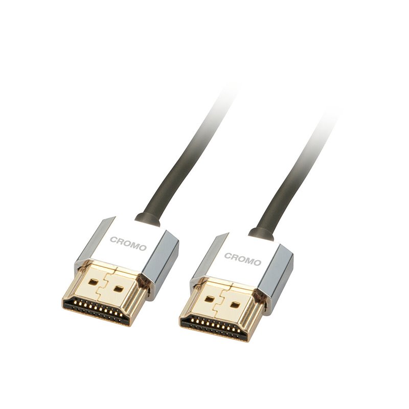 Lindy 41670 câble HDMI 0,5 m HDMI Type A (Standard) Noir