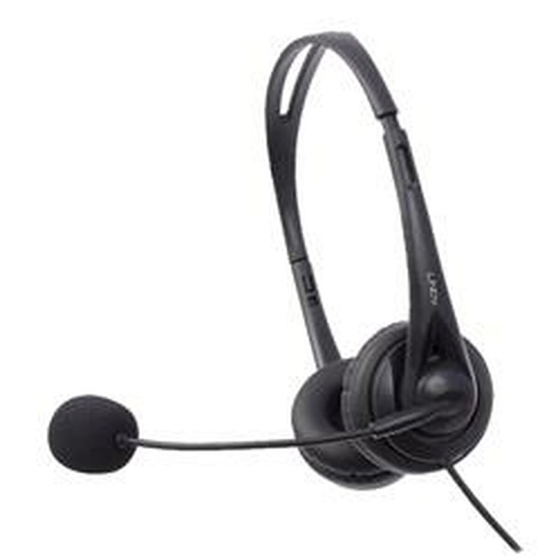 Lindy 42870 écouteur/casque Avec fil Arceau Appels/Musique USB Type-A Noir