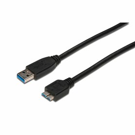Câble USB vers micro USB Digitus AK-300117-003-S Noir 25 cm 13,99 €