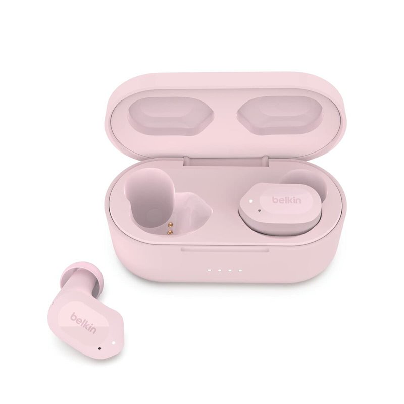 Belkin SOUNDFORM Play Casque True Wireless Stereo (TWS) Ecouteurs Bluetooth Rose