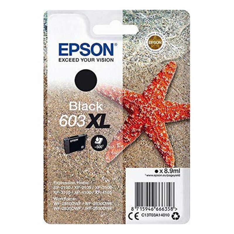 Epson Singlepack Black 603XL Ink