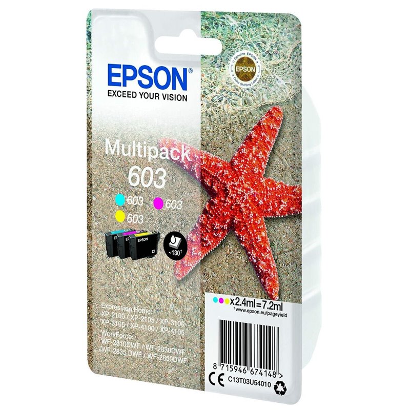 Image secondaire de Epson Multipack 3-colours 603 Ink