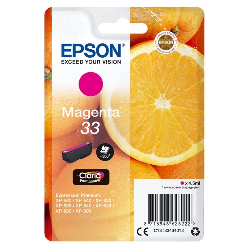 Epson Oranges Cartouche 