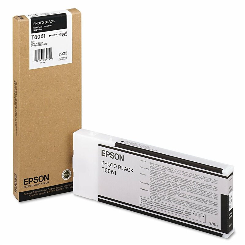 Epson Encre Pigment Noir Photo SP 4800/4880 (220ml)