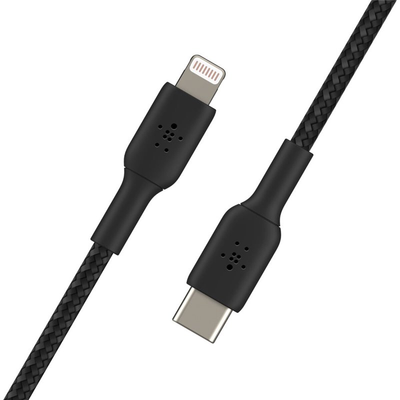 Belkin CAA004BT1MBK câble Lightning 1 m Noir