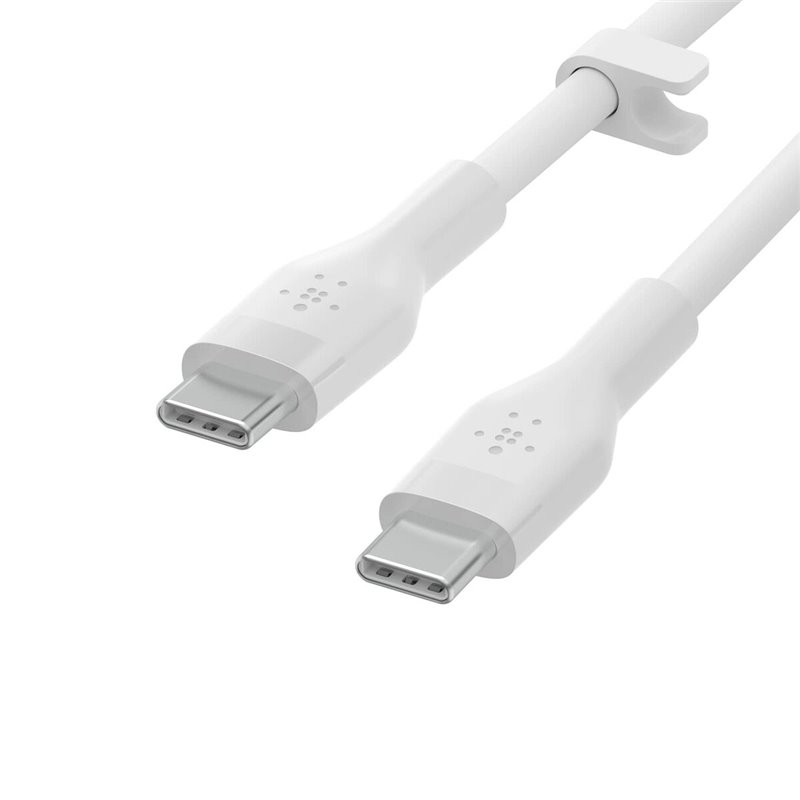 Image secondaire de Belkin Boostcharge Flex câble USB 3 m USB 2.0 USB C Blanc