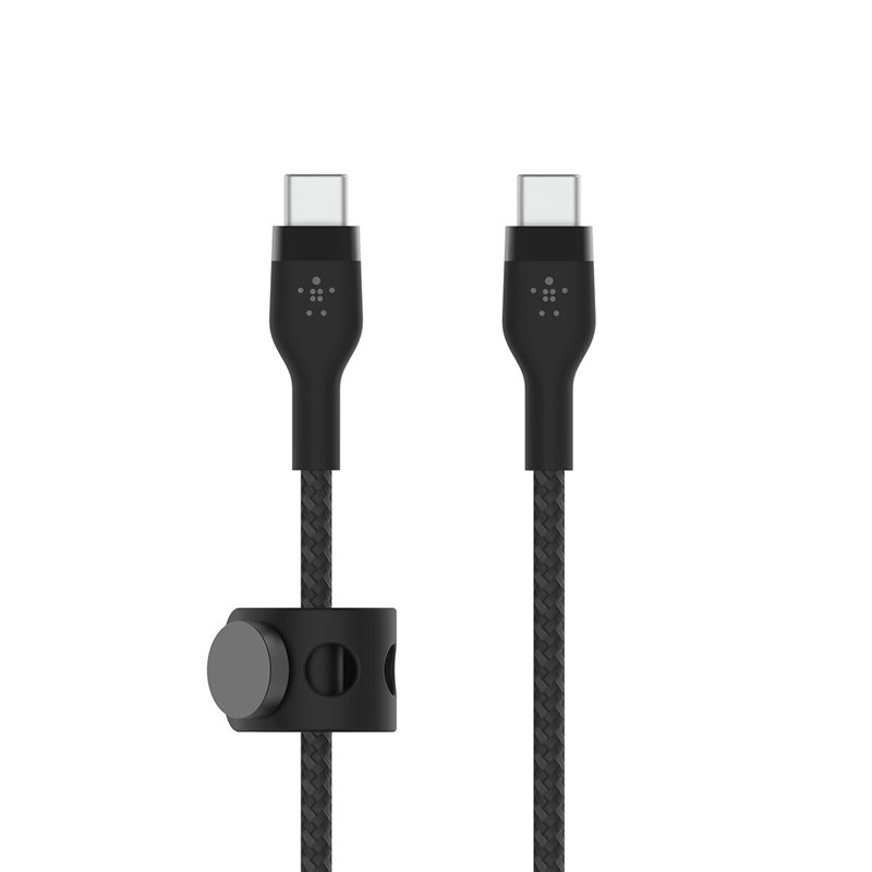 Belkin Boostcharge PRO Flex câble USB 1 m USB 2.0 USB C Noir