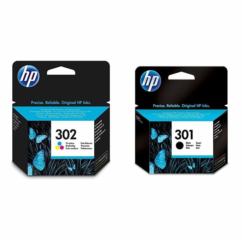 HP 302 Cartouche d'encre trois couleurs authentique