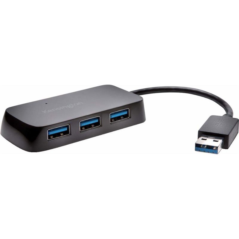 Kensington Hub 4 ports USB 3.0 UH4000 Noir