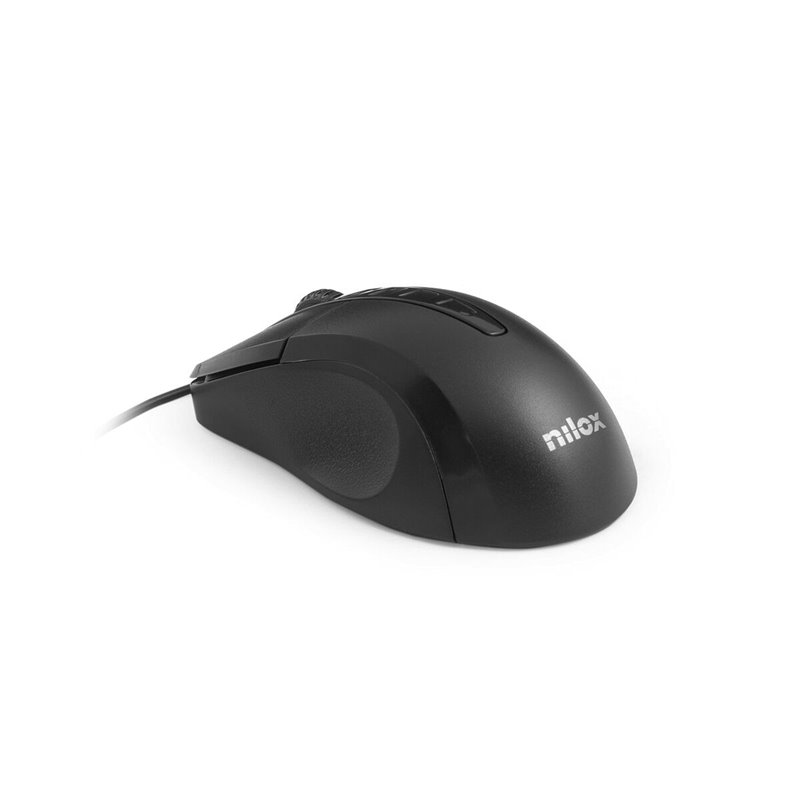 Image secondaire de Souris Optique Nilox MOUSB1001 1000 DPI Noir