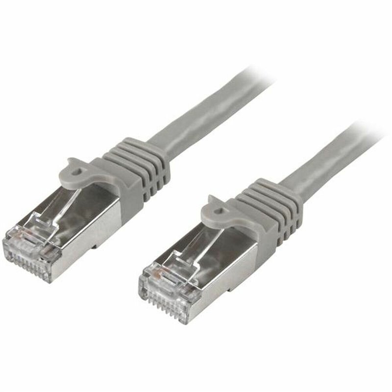 Startech.com Câble réseau Cat6 blindé SFTP sans crochet de 2 m - Cordon Ethernet RJ45 anti-accroc - M/M - Gris