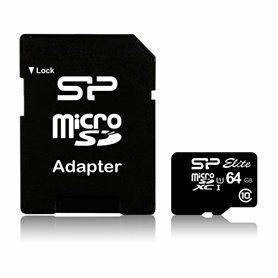 Carte Mémoire Micro SD avec Adaptateur Silicon Power SP064GBSTXBU1V10SP  15,99 €
