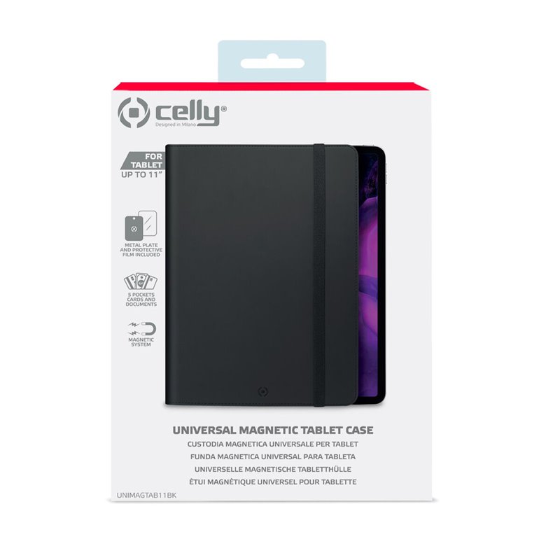 Image secondaire de Housse pour Tablette Celly UNIMAGTAB11BK Noir