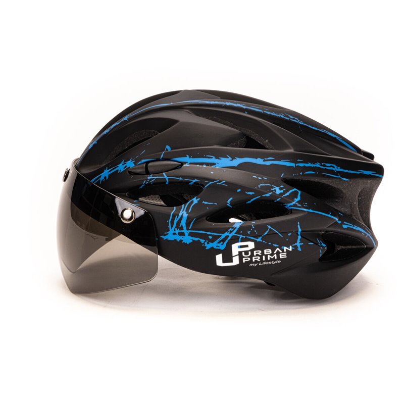 Image secondaire de Casque pour Trottinette électrique Urban Prime UP-HLM-EBK-BB Bleu Noir Noir/Bleu