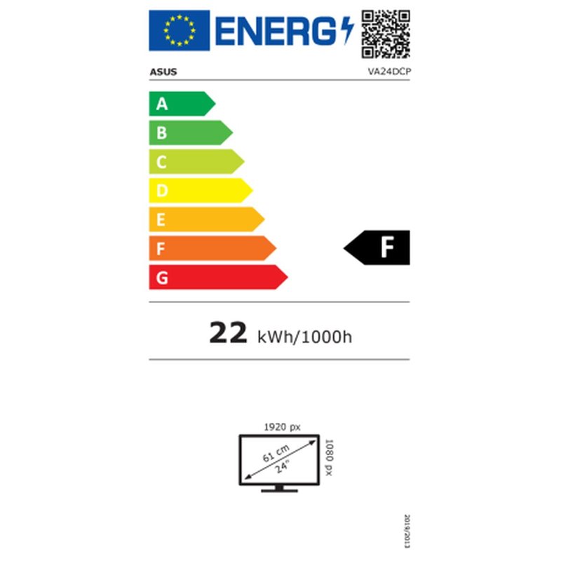 Image secondaire de Asus VA24DCP LED display 60,5 cm (23.8