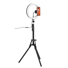 Selfie Ring Light Anneau de Lumière avec Triepied et Télécommande Celly  70,99 €