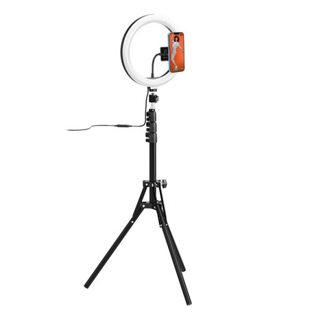 Selfie Ring Light Anneau de Lumière avec Triepied et Télécommande Celly  70,99 €
