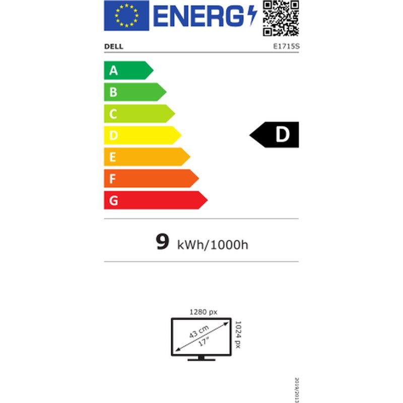 Image secondaire de Dell E Series E1715S LED display 43,2 cm (17