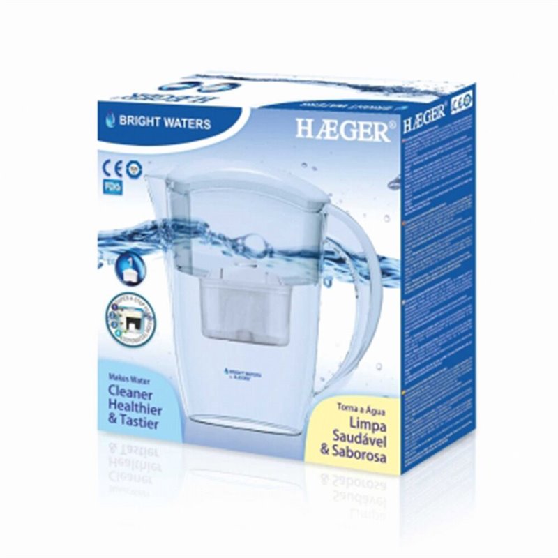 Image secondaire de Carafe Filtrante Haeger WJ-24W.004A Blanc 2,4 L