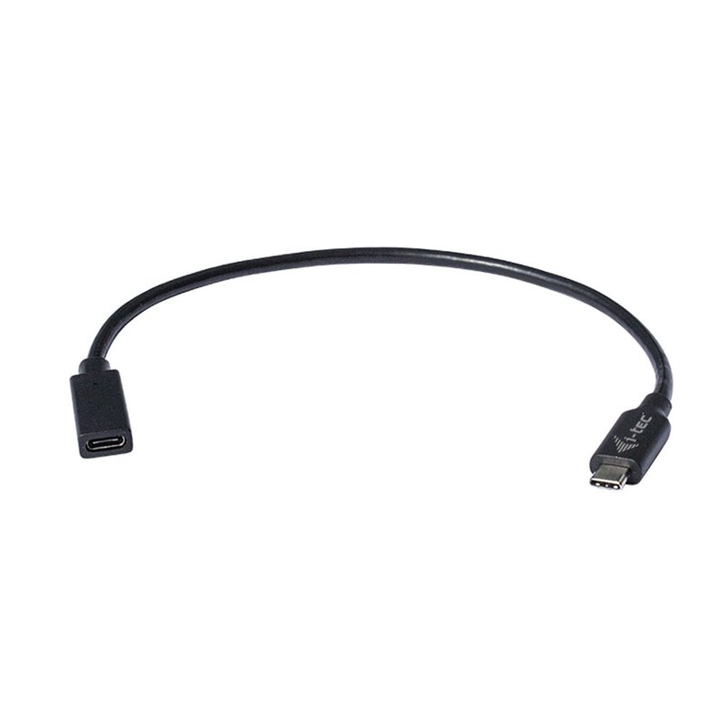 I-Tec C31EXTENDCBL câble USB 0,3 m USB 3.1 Type-C Noir