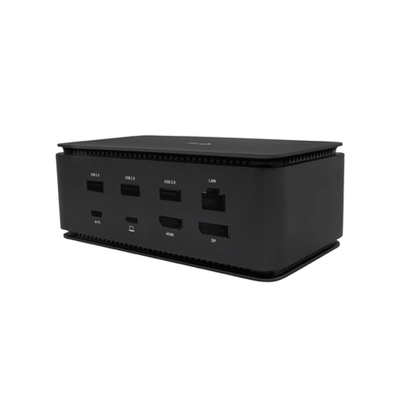 I-Tec Metal USB4 Docking station Dual 4K HDMI DP with Power Delivery 80 W + Universal Charger 100 W