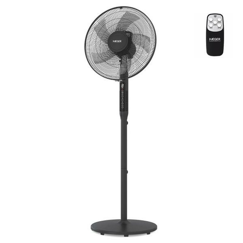 Image secondaire de Ventilateur sur Pied Haeger SF-16R.013A Noir 55 W