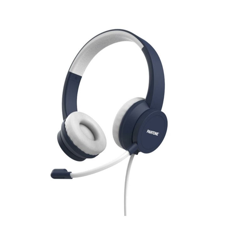 Image secondaire de Casque Pantone PT-WDH002N Bleu