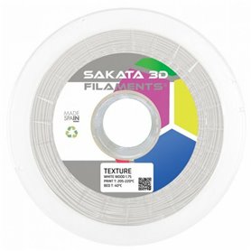 Bobine de filament Sakata 3D 10417654 PLA TEXTURE Ø 1,75 mm Blanc 74,99 €