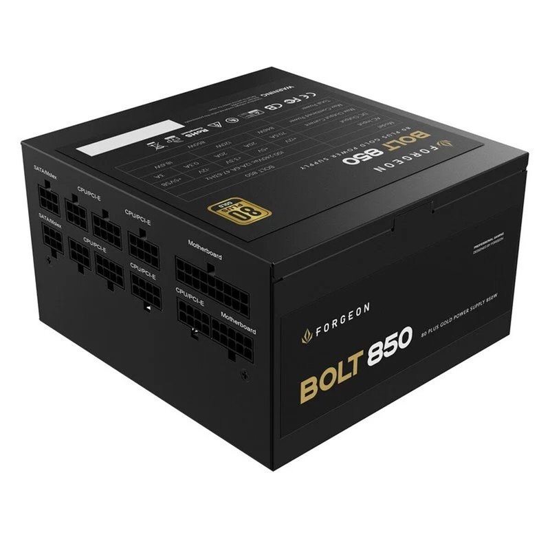 Image secondaire de Source d'alimentation Gaming Forgeon Bolt PSU 850W