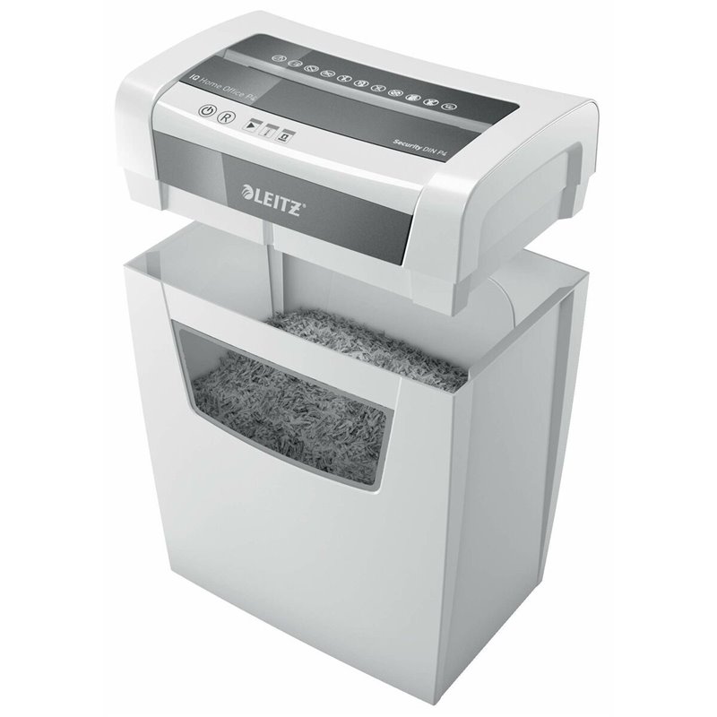 Image secondaire de Leitz IQ Home Office P-4 destructeur de papier Découpage en particules 22 cm Blanc