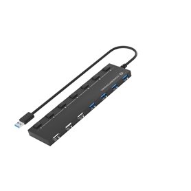 Hub USB Conceptronic HUBBIES09BP Noir 7 en 1 64,99 €